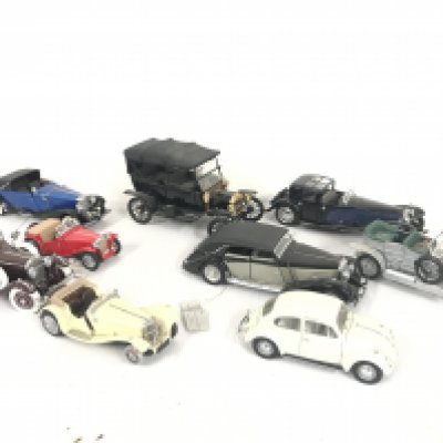 A Collection Of Franklin Mint Diecast. (Some Damage) No Reserve. (2).