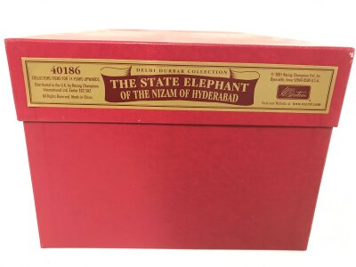 A Boxed Britains State Elephant Of The Nizam Of Hyderabad. #40186. No Reserve.