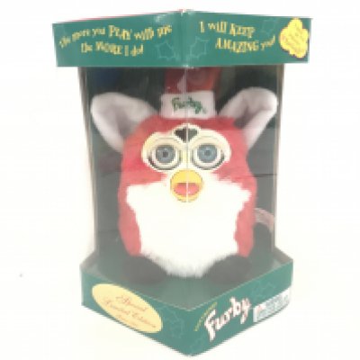 A Boxed And Sealed Tiger/Hasbro 1999 Special Limited Edition Christmas Furby.