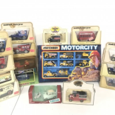 A Collection Of Matchbox Models Of Yesteryear And A Matchbox Motorcity #MC-8. No Reserve.