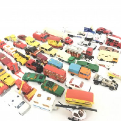 A Collection Of Playworn Diecast. Includes Matchbox. Corgi. Etc. No Reserve.