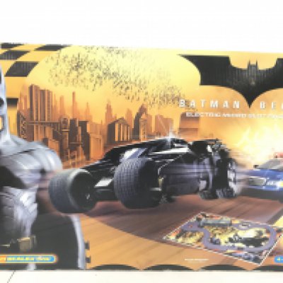 A Boxed Micro Scalextric Batman Begins Set. No Reserve.