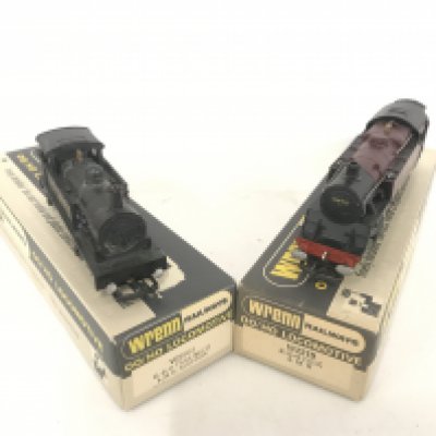 2 X Boxed Wrenn 00 Gauge Locomotives. A 0-6-0 Tank Loco And A2-6-4 Tank LMS.
