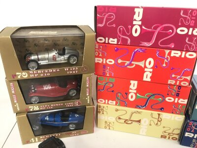 A Collection Of Boxed Diecast Including Rio And Brumm. No Reserve.