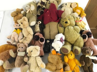 A Collection of assorted teddies from various markers.
No reserve