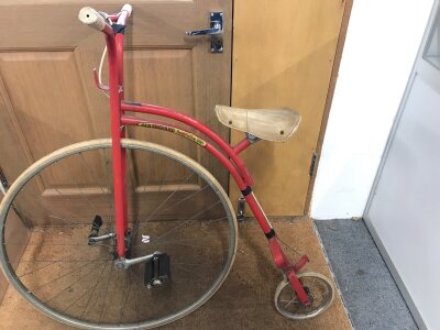 A Child's Old England Penny Farthing 1880. Made in the 1970s.