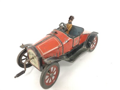 A German J.L. Hessmobil #1020 tinplate Car. A/F.