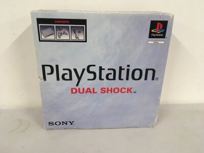 Boxed Sony PlayStation Dual Shock.