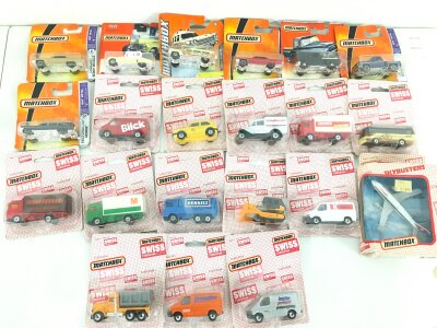 A Collection Of Carded Matchbox Diecast Including The Swiss Collection. No Reserve.
