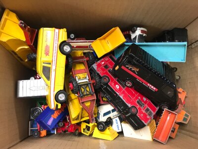 A Collection Of Playworn Diecast. No Reserve.