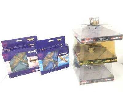 5 Boxed Corgi Diecast Aicraft all North Africa Campain. No Reserve (5).