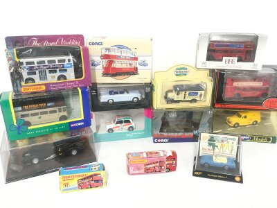 A Collection Of Boxed Diecast Including Atlas.Matchbox  Corgi.etc. No Reserve.