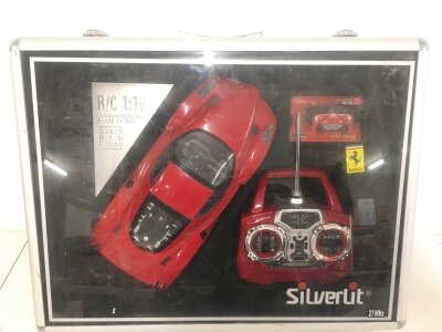 A Boxed Silverlit Remote Controlled Ferrari. No Reserve.