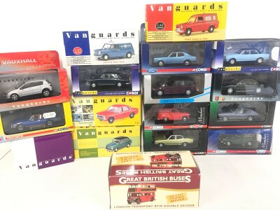 A Collection Of Mostly Vanguards. Also Includes Corgi Diecast.