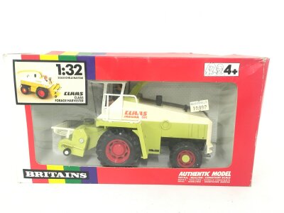 A Boxed Britains Claas Forage Harvester 1/32 Scale #9573. No Reserve.