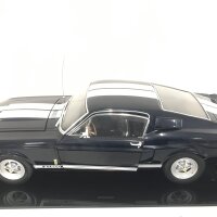 A Built Deagostini 1967 Ford Mustang. 1/8 Scale With Display Case. No Reserve.