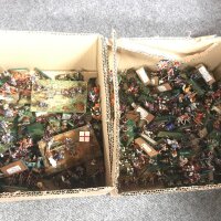 2 X Boxes Containing Painted 15MM Led Soldiers. No Reserve. (2).