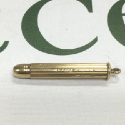 A 9ct gold propelling pencil by Sampson & Morden. Shipping category A.