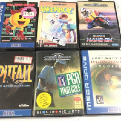 A Small Collection of Sega Mega Drive Games. No reserve.