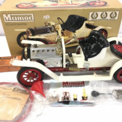 A Boxed Mamod Steam Roadster. Un Fired. No Reserve.