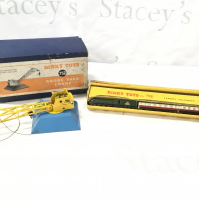A Boxed Dinky Toys Goods Yard Crane (A/F) And A Express Passenger Train #798.