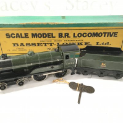 A Boxed 0 Gauge Bassett-Lowke Prince Charles Loco And Tender.