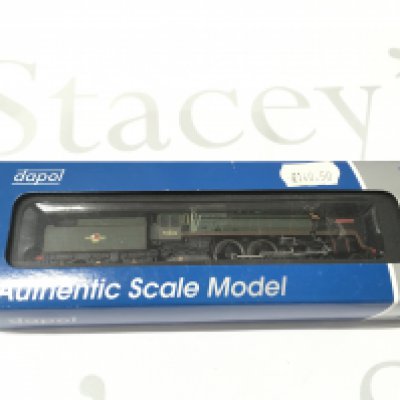 A Boxed N Gauge Dapol Britannia BR L/Crest Britannia 70000 BR1 With Tender Locomotive. No Reserve.