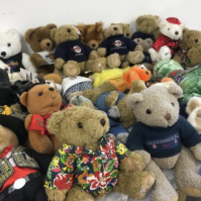 A collection of 29 Hard Rock Cafe teddy bears mostly with tags. Includes some limited and signature editions. No reserve