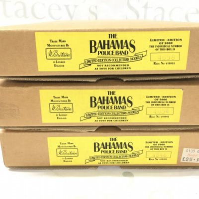 3 X Boxed Britains The Bahamas Police Band Sets. Limited Editions.(3).