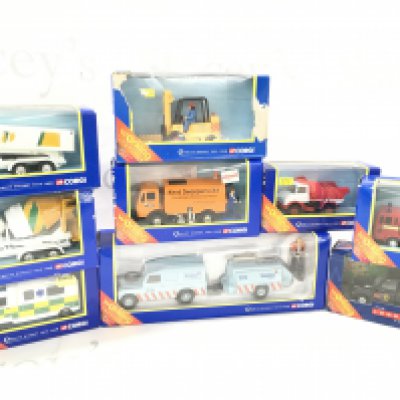 A Collection of Boxed Corgi Diecast. No Reserve.
