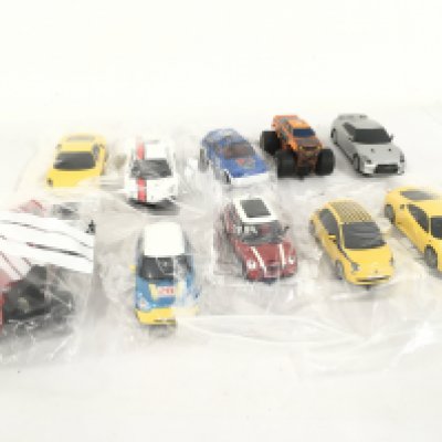 A collection of 10 Scalextric and Hornby slot cars. Mostly ready to race one for spares or repair. No reserve