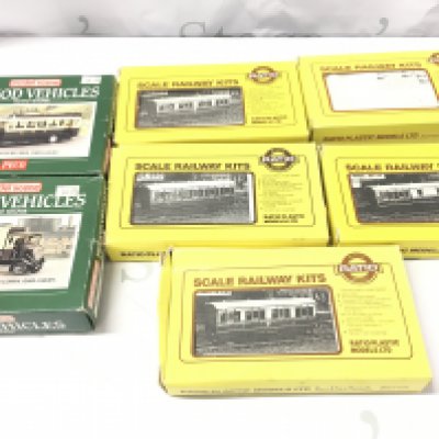 A Small Collection of 00 Gauge Model Kits by Model Scene And Ratio. No Reserve.