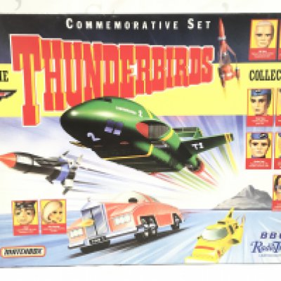 A Boxed Matchbox Radio Times Thunderbirds Set. No Reserve.