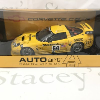 A Boxed Auto-Art Corvette C5-R. 1/18 Scale. No Reserve.
