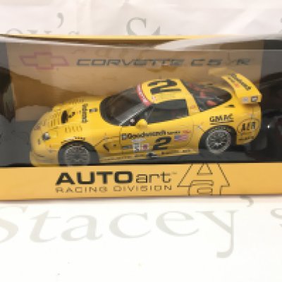 A Boxed Auto-Art Corvette C5-R. 1/18 Scale. No Reserve.