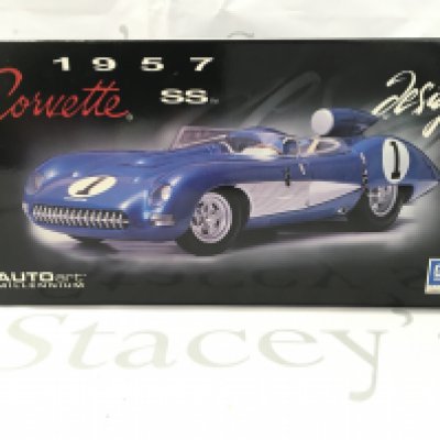 A Boxed Auto-Art 1957 Corvette SS 1/18 Scale