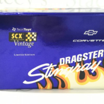 A Boxed SCX Corvette Stingray Dragster Slot Car. No Reserve.