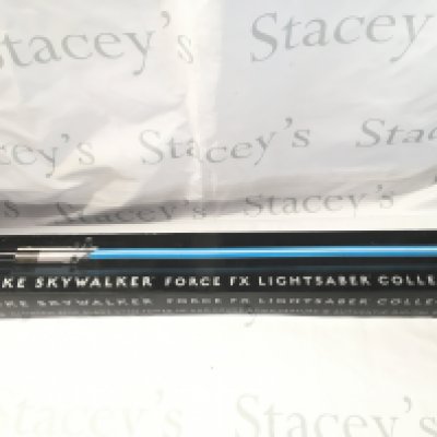 A Boxed Star Wars Master Replica Luke Skywalker Lightsaber.