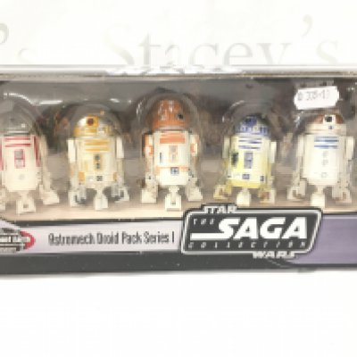 A Boxed Hasbro Star Wars Astromech Droid Pack Series 1.