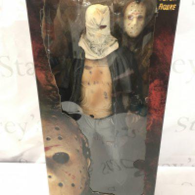 A Boxed Neca Reel Toys 18 Inch Friday The 13th Jason Voorness Figure.