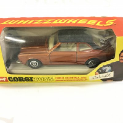 A Boxed Corgi Whizzwheels Ford Cortina GXL #313.