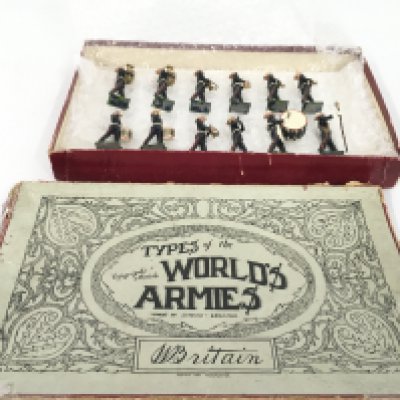 Boxed WBritain Types of World Armies featuring Band of the Royal Navy no.1291