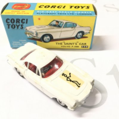 A zBoxed Corgi The Saints Car. A Volvo P.1800. #258.