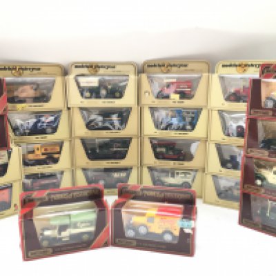 2 X Boxes Containing Matchbox models Of Yesteryear. Oxford. Lledo etc. No Reserve. (2).