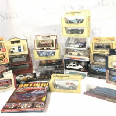 A Collection of Boxed Diecast including Days Gone.Models Of Yesteryear. Batman Automobilia. Corgi etc. no Reserve.