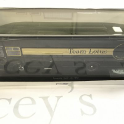 A Boxed Spark Model Of A Transporter Team Lotus. 1/43 Scale.