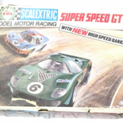 A Boxed Scalextric Super Speed GT 8 Set. No Reserve.