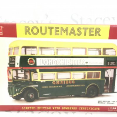 A Boxed Sun Star 1/24 Scale Routemaster 2907 RM 2191 - CUV 191C Bus. With Certificate.