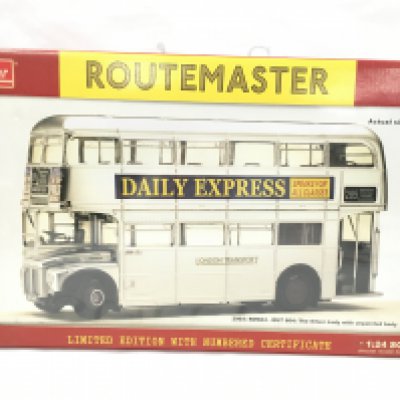 A Boxed Sun Star 2903 RM664-WLT 664 The Silver Lady With Unpainted Body Bus 1/24 Scale. With Certificate.