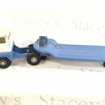 A Tri-Ang Low Loader Truck.